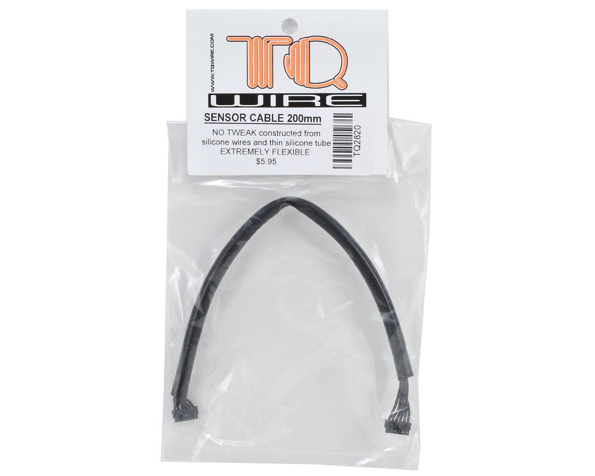 TQ WIRE PRODUCTS 2820 200mm Silicone Wire BL Sensor Cable