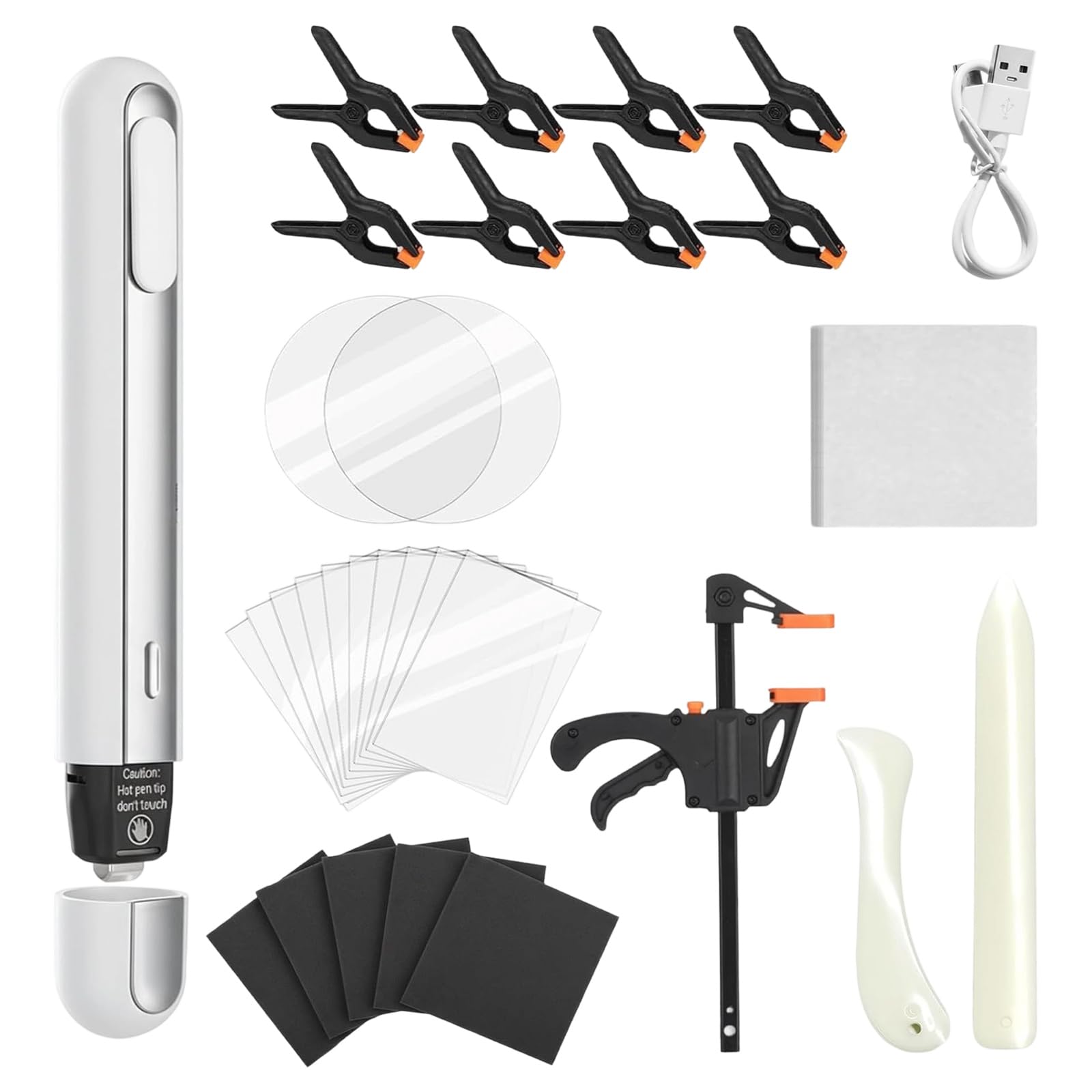 Uqezagpa Premium Trading Card Maintenance Acrylic Flattener and Card Collector Equipment