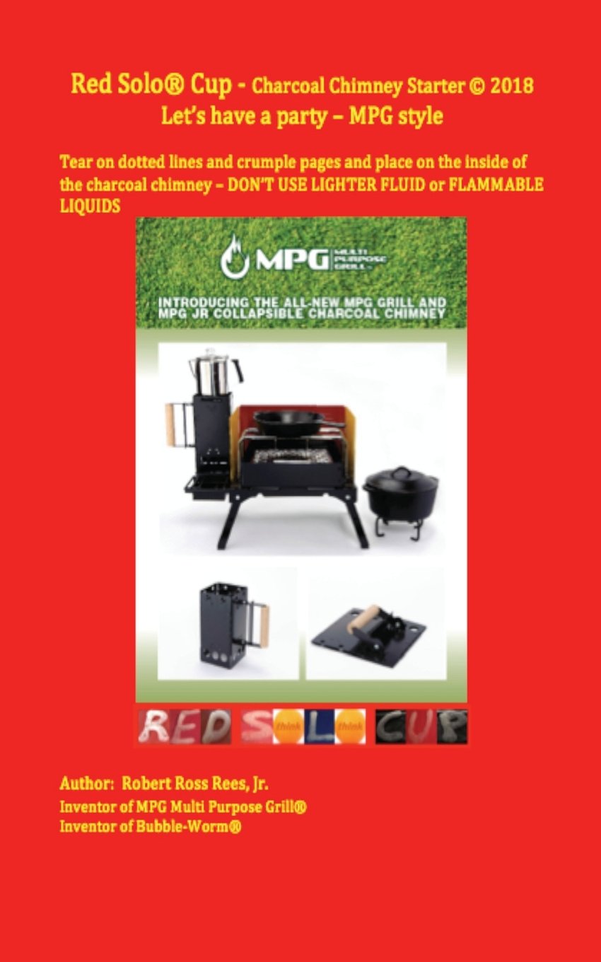 Red Solo Cup - charcoal chimney starter: Let's have a party - MPG style