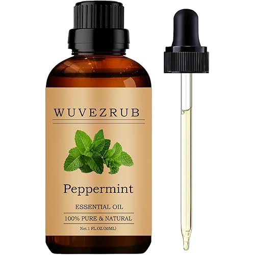 Peppermint Essential Oils, 30ML 100% Pure and Natural Pepper mint Essential Oil for Aromatherapy Diffuser - Peppermint /1 Fl Oz