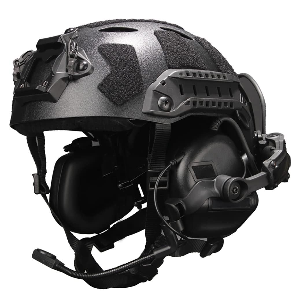 Amazon.co.jp: タクティカルヘッドセット付き アウトドア SF エア