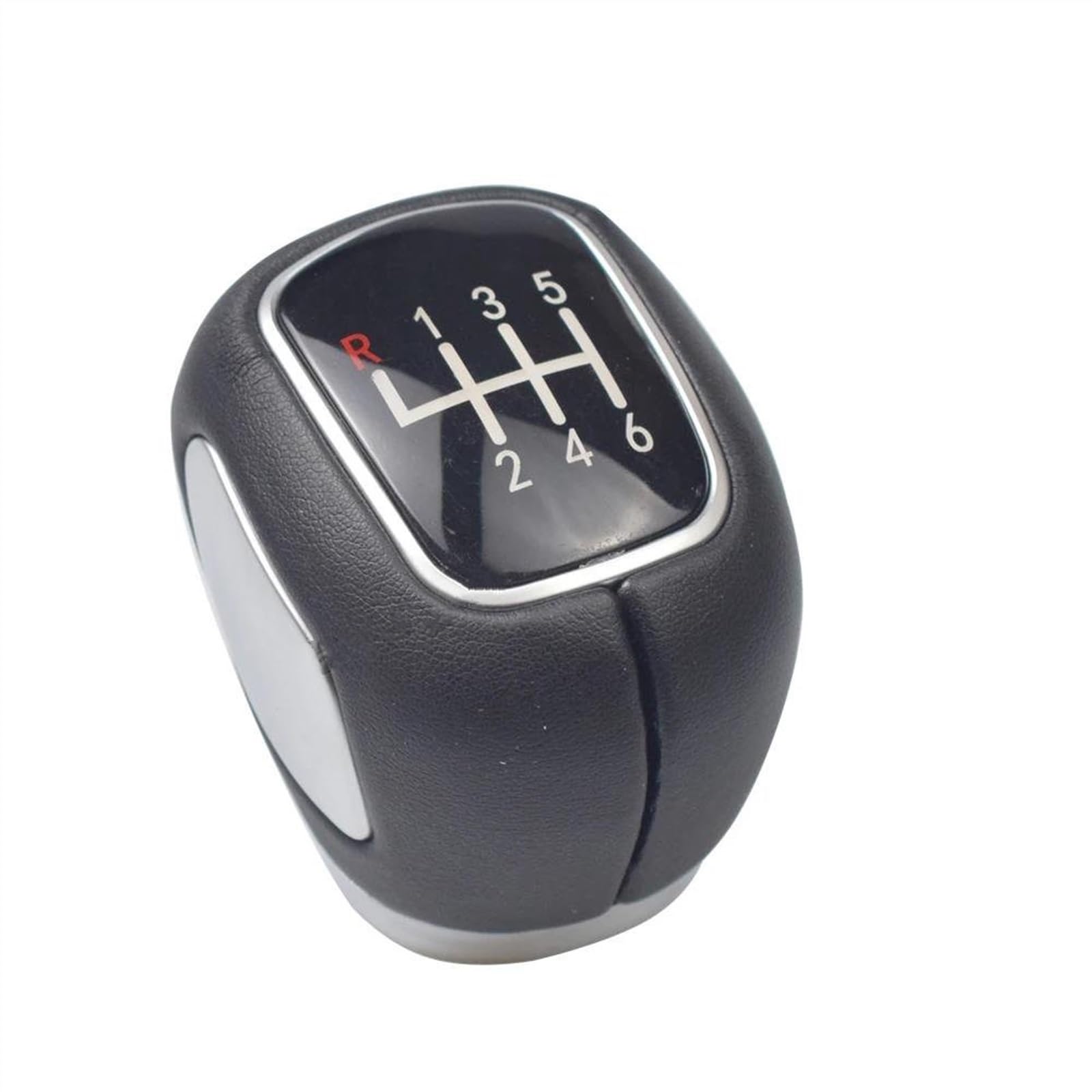 Cavinbdz 6R Red Speed For Chevrolet For Cruze 2009-2015 Leather 5 6 Speed Car Gear Shift Knob Manual Car Shifter Gear Stick Knob Lever Handball(6R Red Speed)