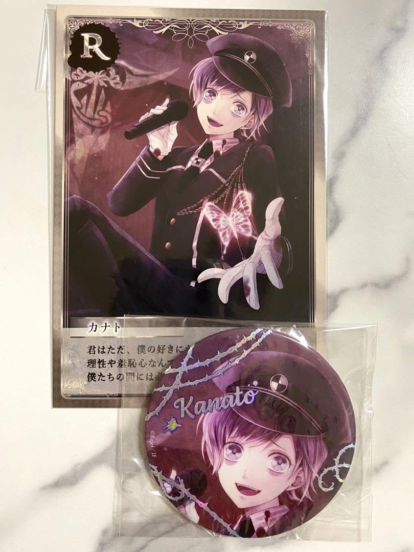 ディアラバ 万魔殿 缶バッジ ホロ ライト DIABOLIK LOVERS 無神アズサ 