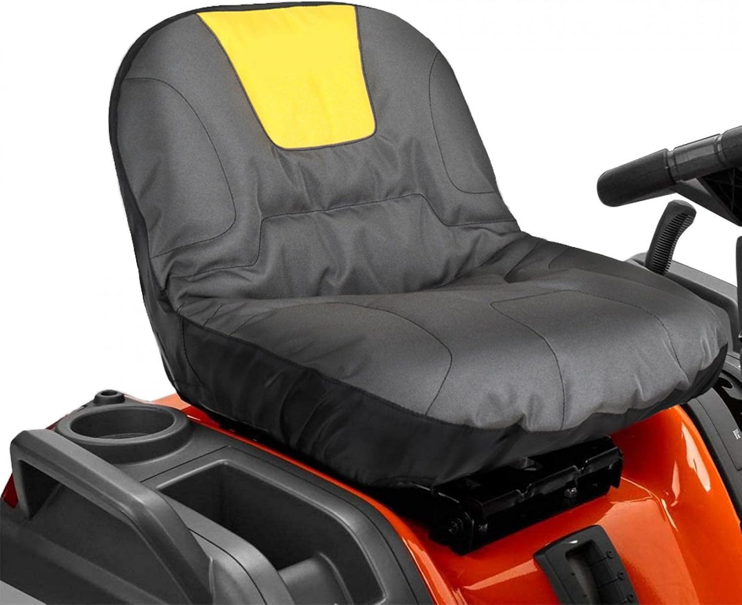POHOVE Lawn Mower Seat Cover, 600D Oxford Fabric Tractor Seat Cover