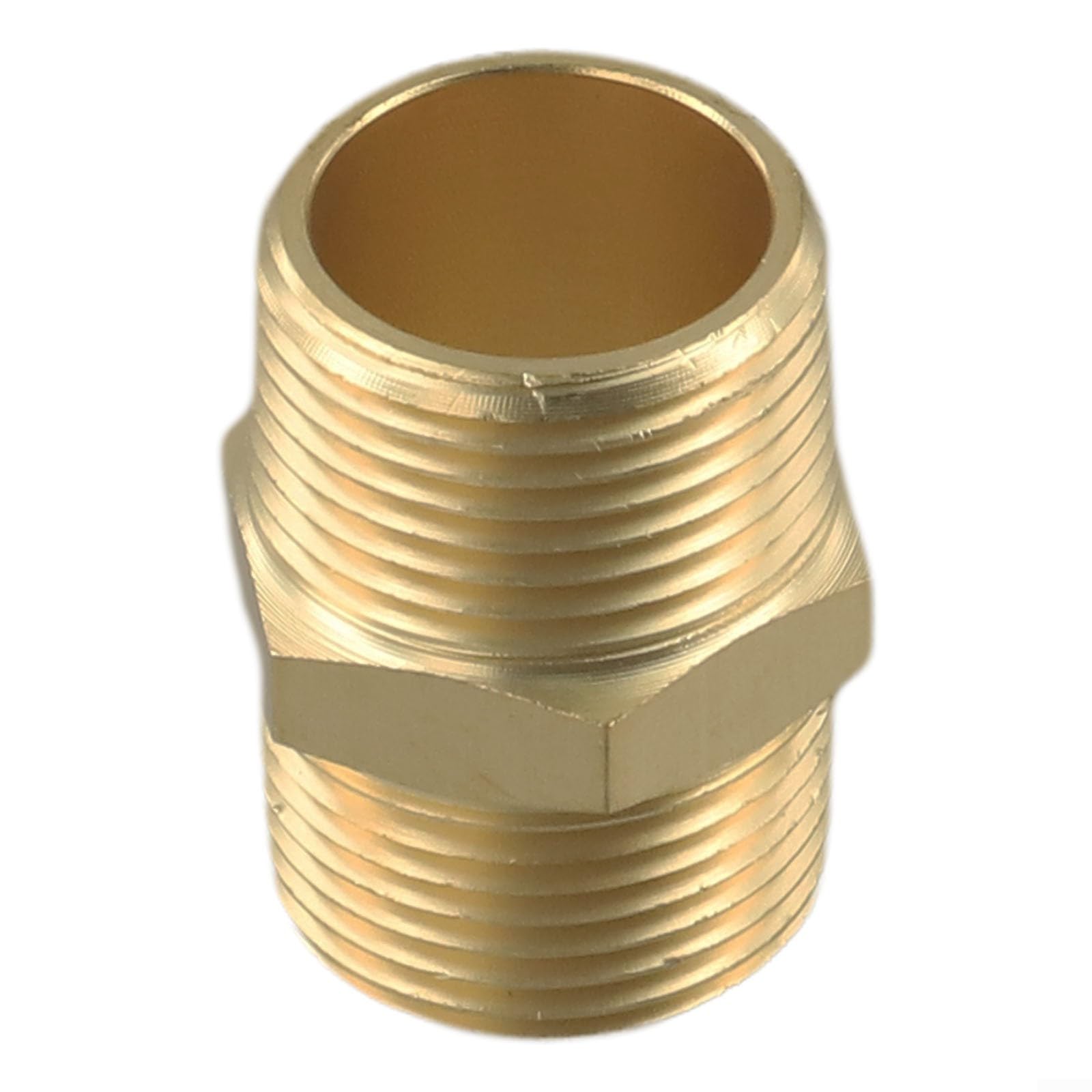 Brass Elbow Connector Coupler 1pc for 1NPT/3/4NPT/2NPT/3/8NPT/4NPT/8NPT Strong and Reliable Pipe Fitting (E)