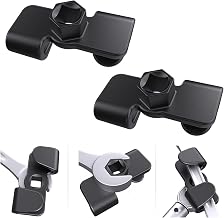 Alleshelfer Extensión de llave de 21 mm, color negro, 21 mm, herramienta de extensión, compatible con destornilladores de 1/2 pulgadas (negro)