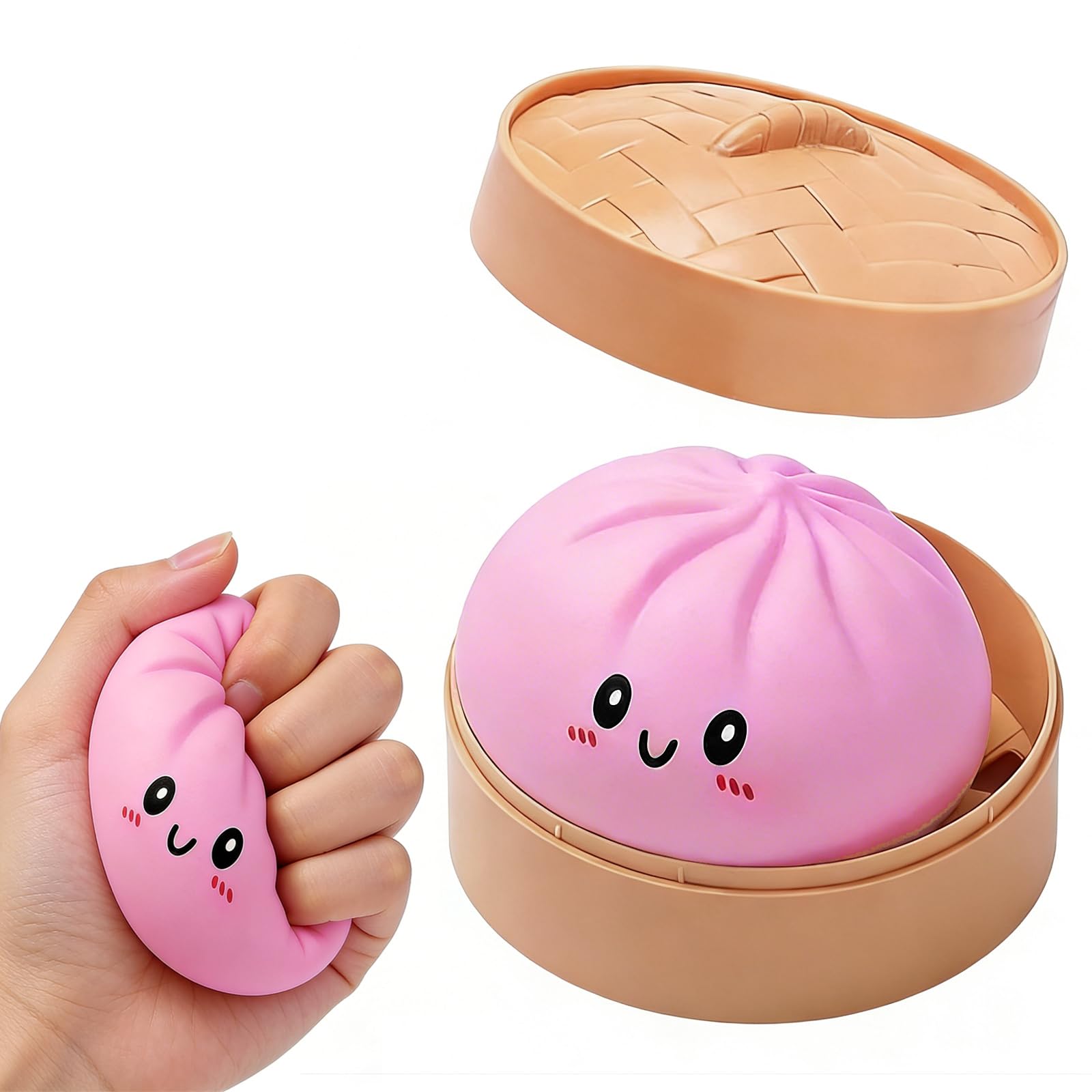 Glitter Dumpling Sorpresa Jguete Dmplings Mystery con Caja Vaporera (Azul Brillante) — view 8