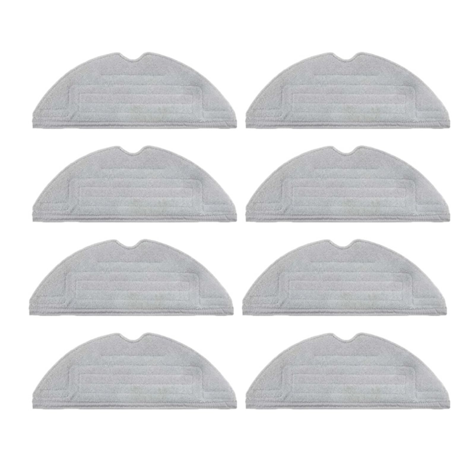 YAXRO Fiber Replacement Cloth Mop Wipes Rag Mop Cleaning Heads Pad Sweeping Robot Accessories, Compatible for Roborock G20 S8 S8+ S8 Pro (Color : Eight Pieces)-image-49