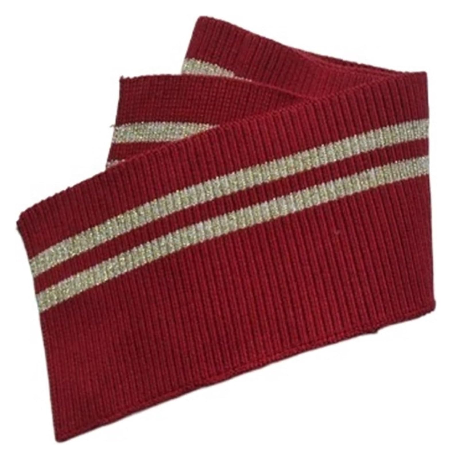 Knit Cuff, Rib Knit Cuffs Multicolor 8.5cm Cotton Thread for Jacket Dress Collar Hem(Red2)