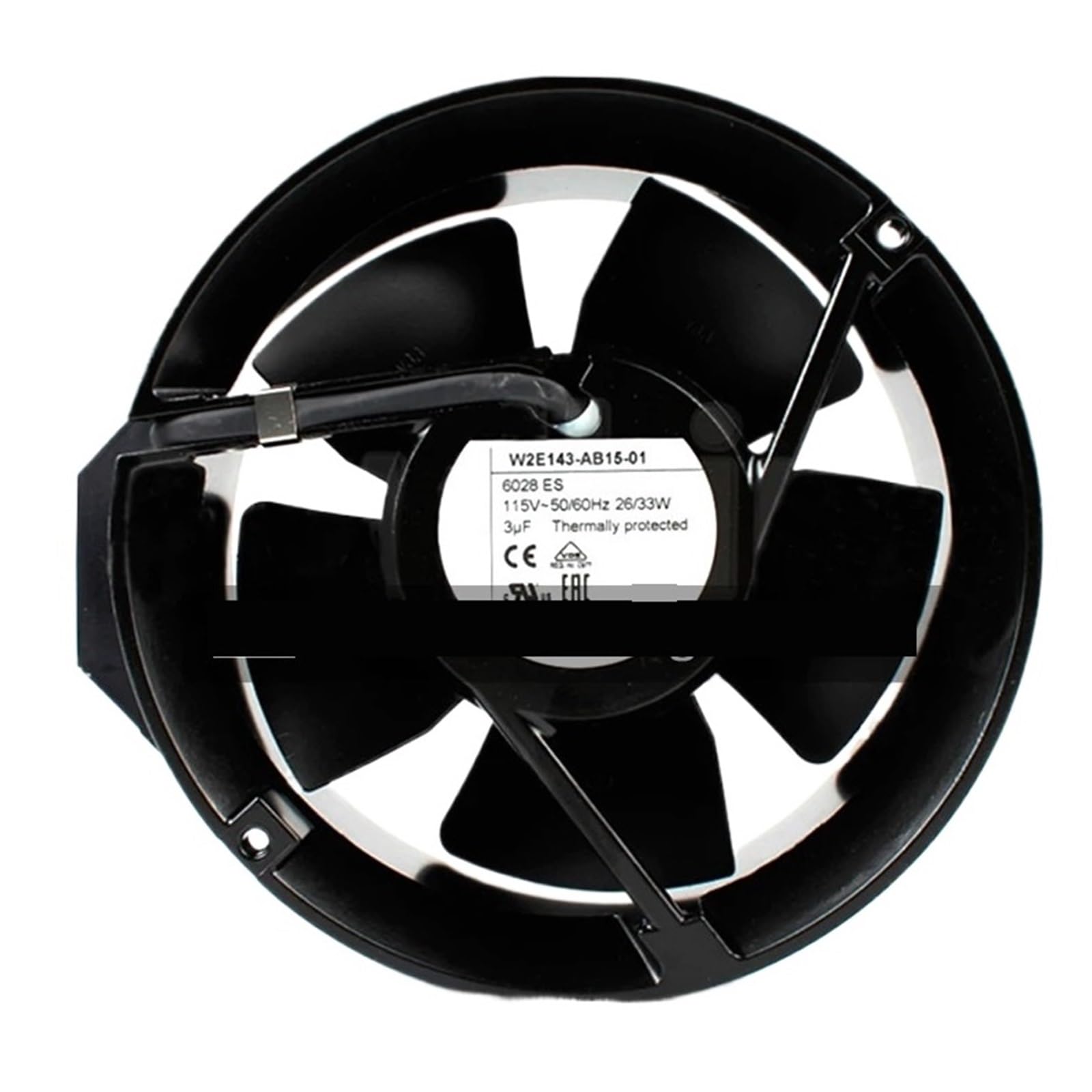 PEQYUACTE W2E143-AB15-06 W2E143-AB15-01 W2E143-AB15-98 AC 115V 26W/33W Cooling Fan 17251 17CM 172 * 51 MM(W2E143-AB15-98)