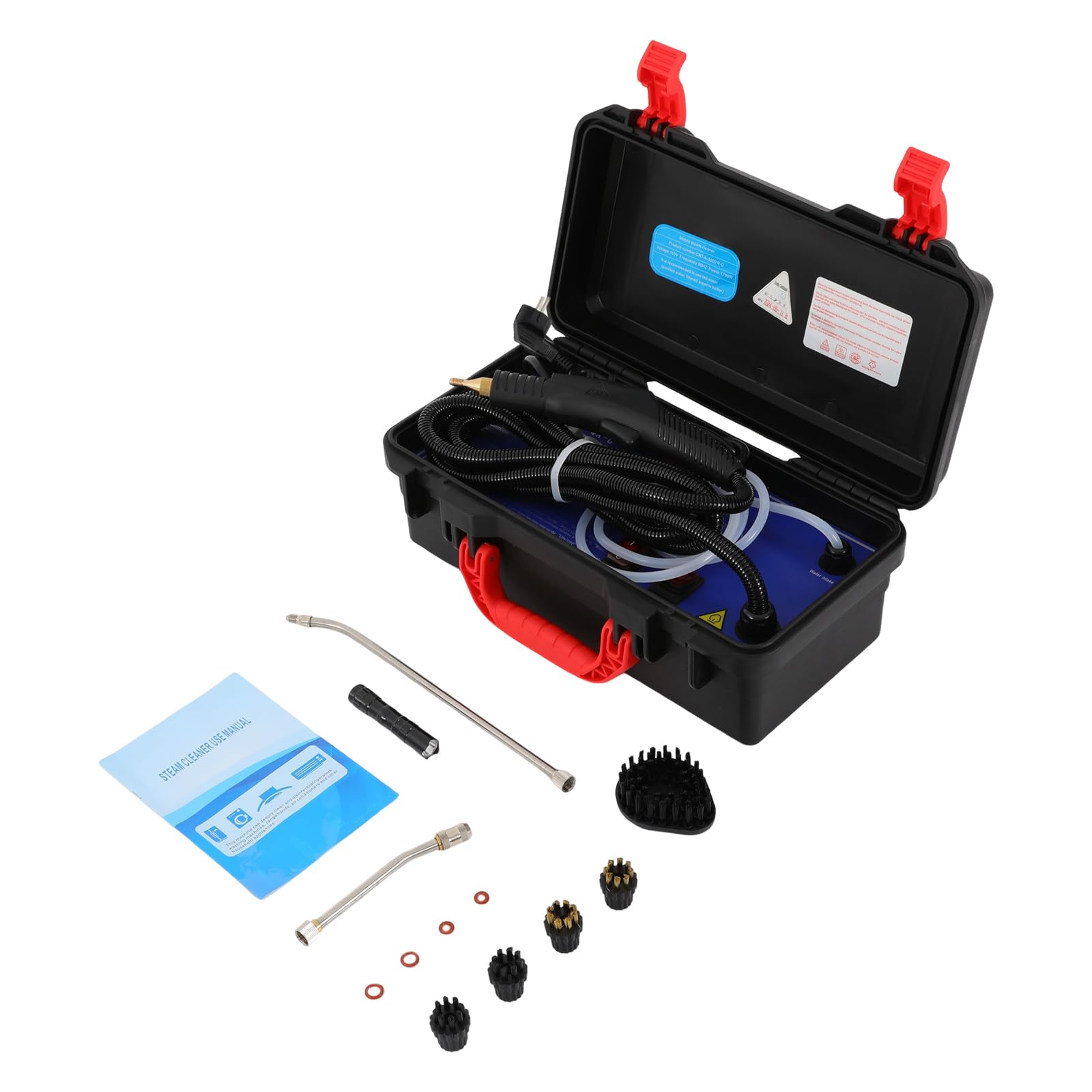 3000 W Limpiador a vapor de alta temperatura, Limpiador a vapor de mano multiusos 3-3,5 Pa