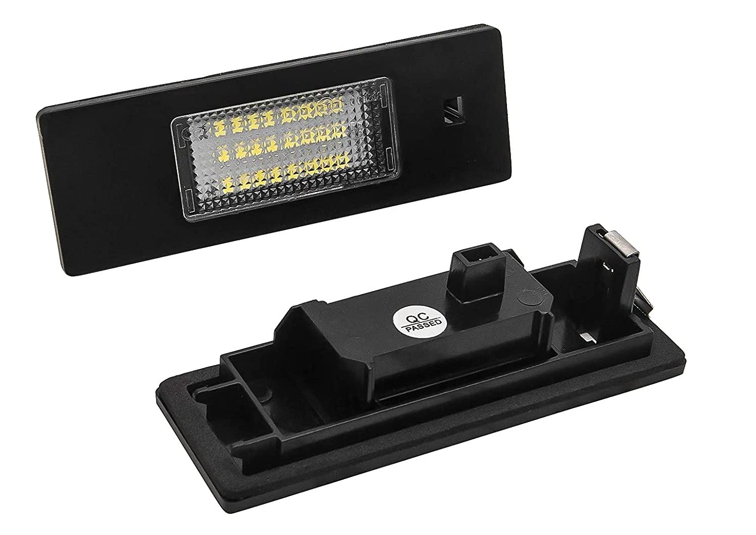 Jyzpine tree LED Number License Plate Light Lamp 24SMD 6500K Super White LED Lights with Canbus Error Free Compatible with BMW 1 6 Z Series E81 E87 E63 E64 Z4(Pack of 2Pcs)