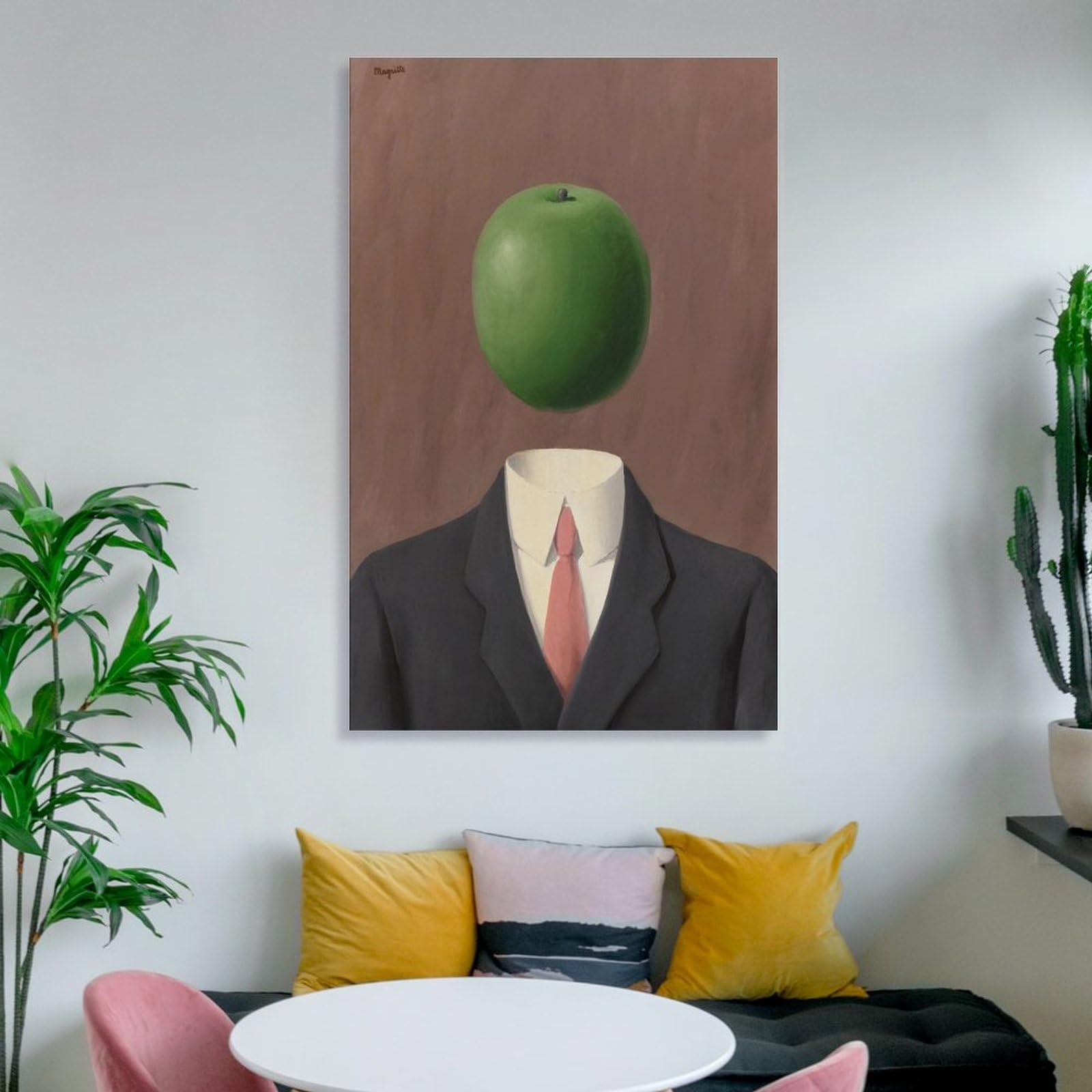 Amazon.co.jp: Rene Magritteルネ・マグリット《観念》ポスター クール