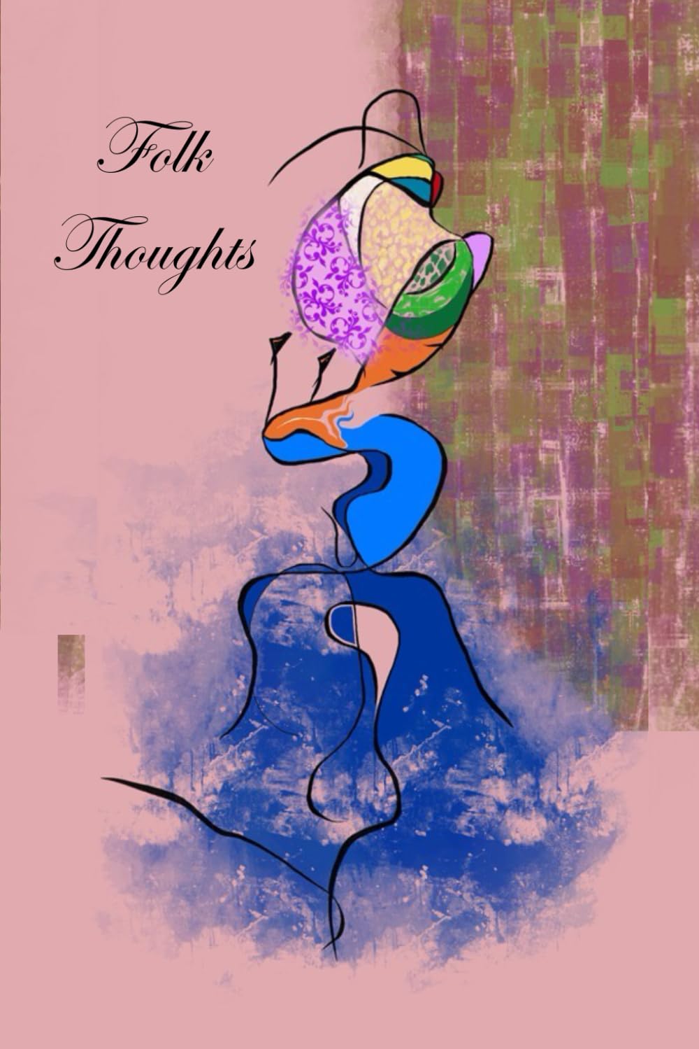 Fabulous Thoughts Dancing Spirit: Writing Journal Blue Lines