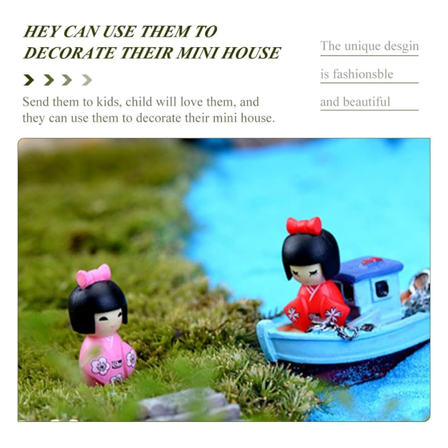 ミニチュア着物　少し小さめ❣️ゆうページ お雛様ストラップ ミニチュア着物 How to make a miniature