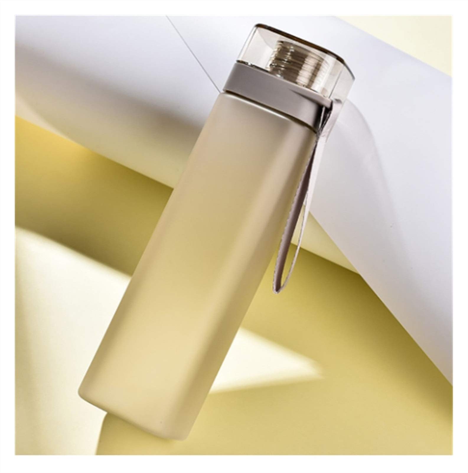 Bouteille d'eau carrée de Grande capacité, sans BPA, idéale pour Le Cyclisme et Les Sports de Plein air