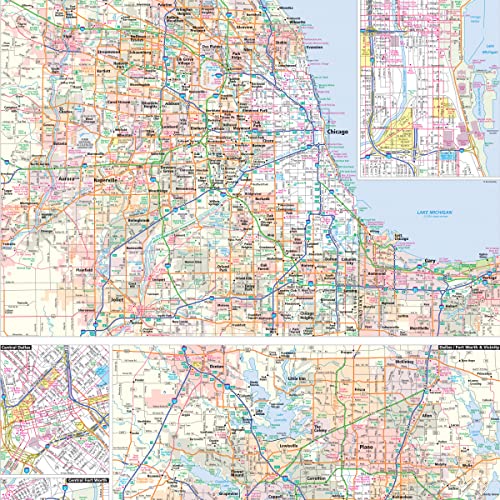 Rand McNally Easy to Read: Central United States Folded Map