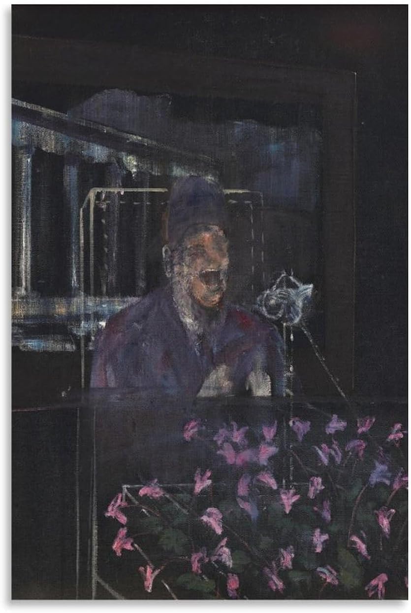 Matvsd Kohecs Francis Bacon Portrait of Pope Canvas Wall Art, Unframed, 40x60cm