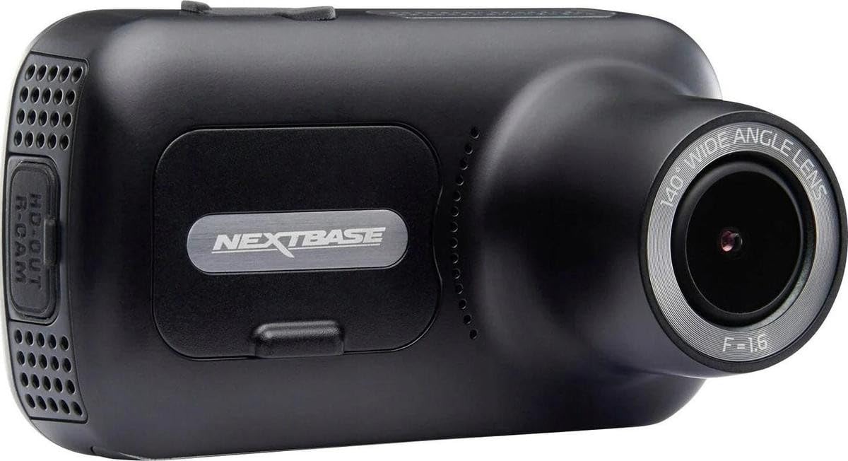 Nextbase 322GW Dash Cam Mini with APP- Full 1080p/60fps HD Recording in Car Camera- 6 Lane Wide Front View- Wi-fi GPS Bluetooth- Parking Mode- Night Vision- Loop Records- Polarizing Filter Compatible