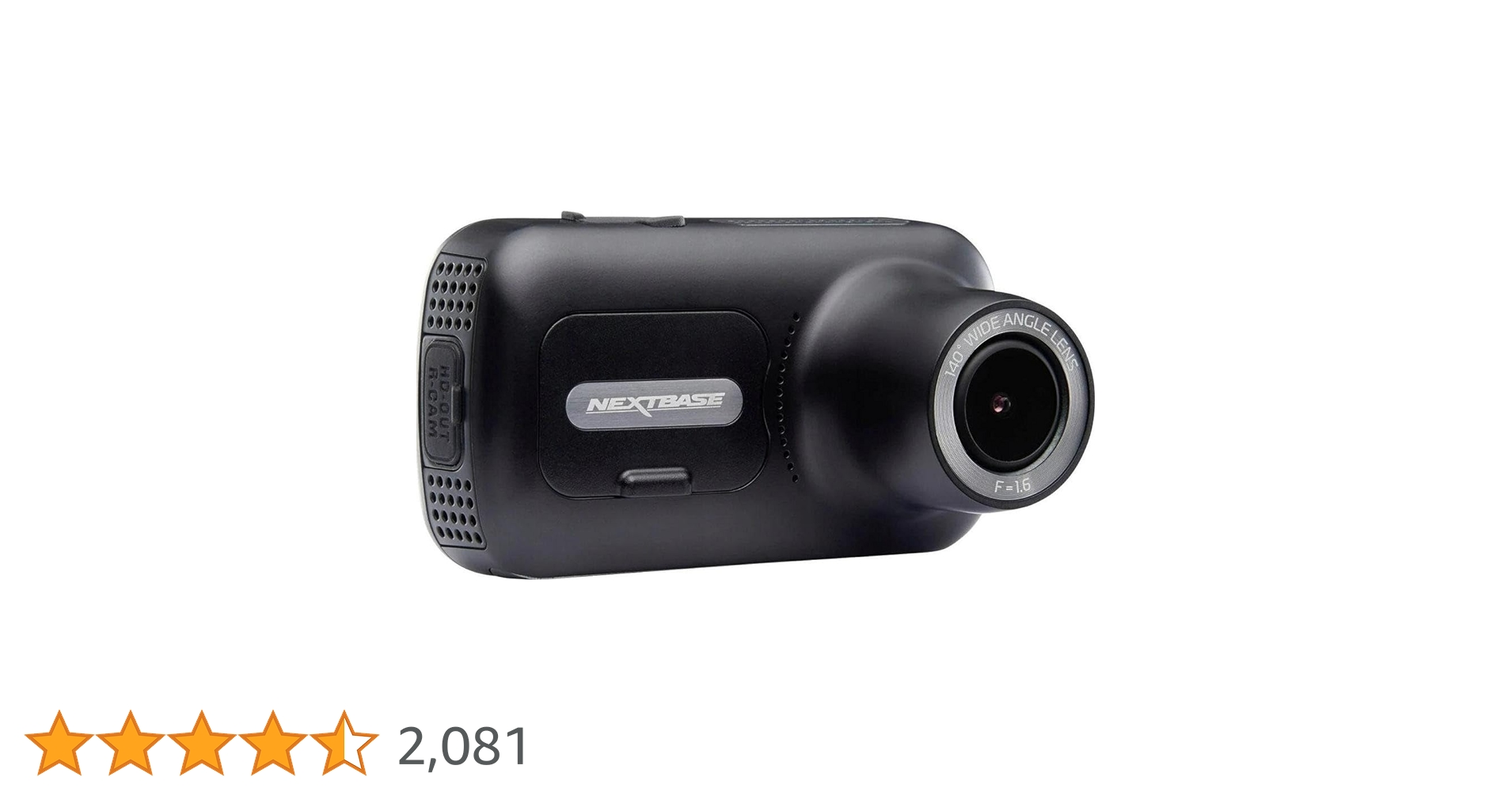 【未開封品】NEXTBASE 322 GWR 高画質前後ドラレコ　※付属品完備 NEXT BASE 322GWR 前後2カメラドライブレコーダー 2.5タッチ