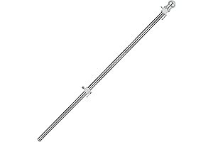 COCONUT Flag Pole, 5FT Flag Pole for House