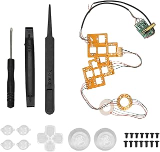 DIY Gamepad Ambient Light Kit Illuminated Thumbsticks Innovative Stylish Decorative Controller DIY Background Ambient Light for PS4 Gamepad