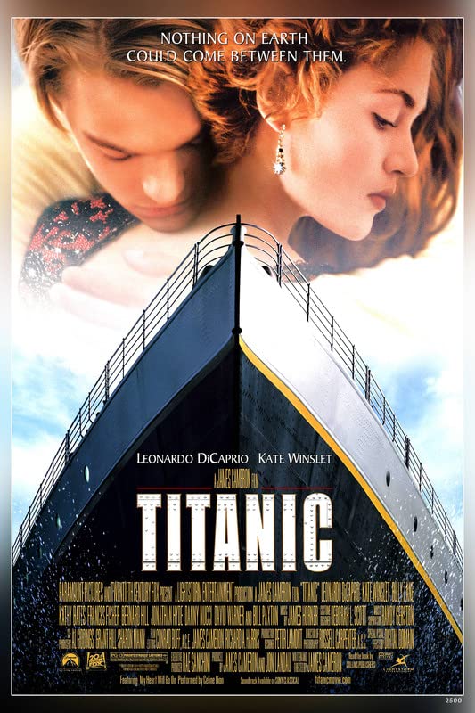 POSTERDADDY Titanic Movie Matte Finish Paper Poster Print 12 x 18 Inch (Multicolor) PD-2500