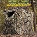 Lenotos Hunting Blind, 2 Person Pop Up Blinds 360 Degree See Through, Portable Durable Hunting Ground Blinds for Deer & Turkey Hunting(A-1008)