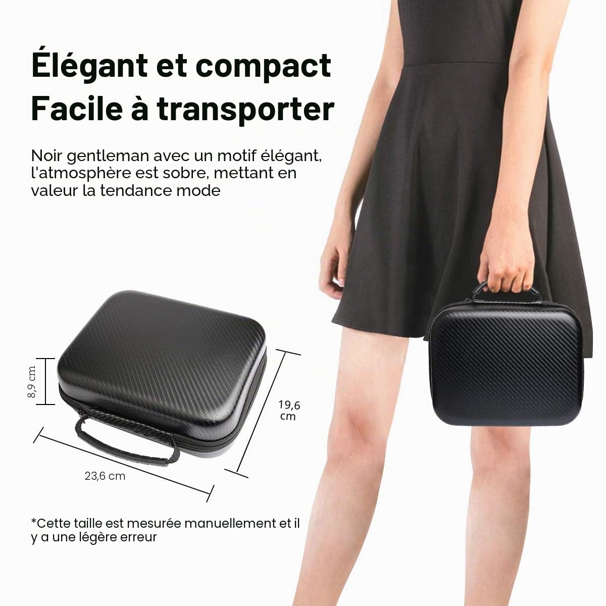 Originale Boîte de Transport pour Microscope Numérique LCD, Ultra Grande Taille Sac de Rangement pour USB/Wifi/Écran Ordinateur Portable Microscope Caméra Endoscope Loupe Microscope de poche