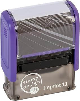 Cash on Delivery Self Inking Rubber Stamp for Stamping Your C.O.D Documents - COD Stamp with Red Ink and 1 Extra Inkpad