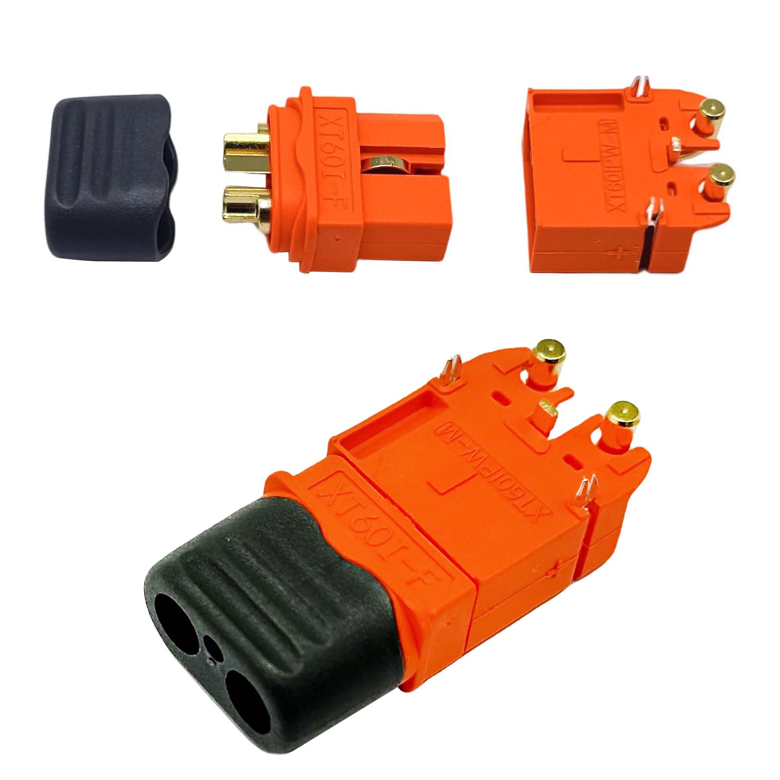 5Pairs Amass XT60I XT60IPW XT60I-PW Male XT60-I Female 2+1