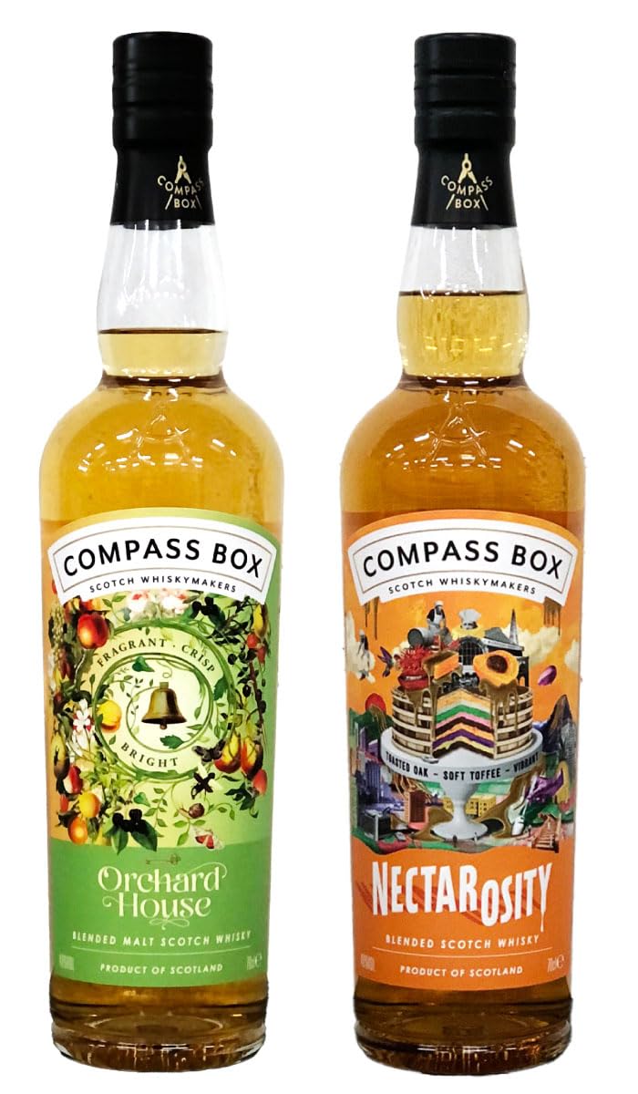 コンパスボックス Orchard HouseとNectarosity 2本セット Nectarosity – Compass Box ウイスキー