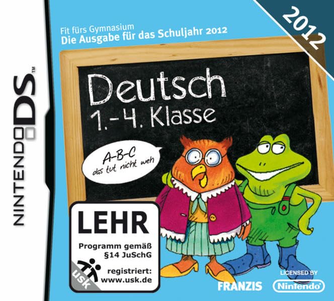 Deutsch 1.-4. Klasse: Fit fürs Gymnasium. Die Ausgabe für das Schuljahr 2012 (Nintendo DS)