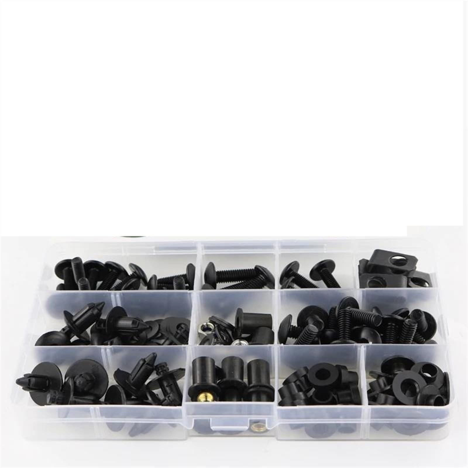 Motorcycle Fairing Screws Kit Windscreen For CBR 600RR CBR600RR F4 1999-2007 F4i 2004-2007 Modified Accessories CNC Alloy(Black)