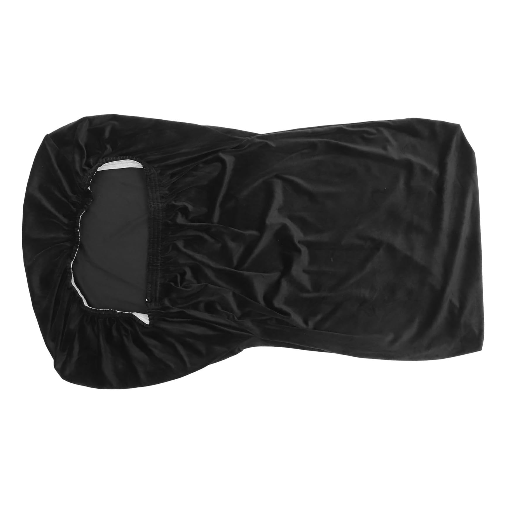 Housse de chaise sans accoudoirs velours Vaguelly extensible