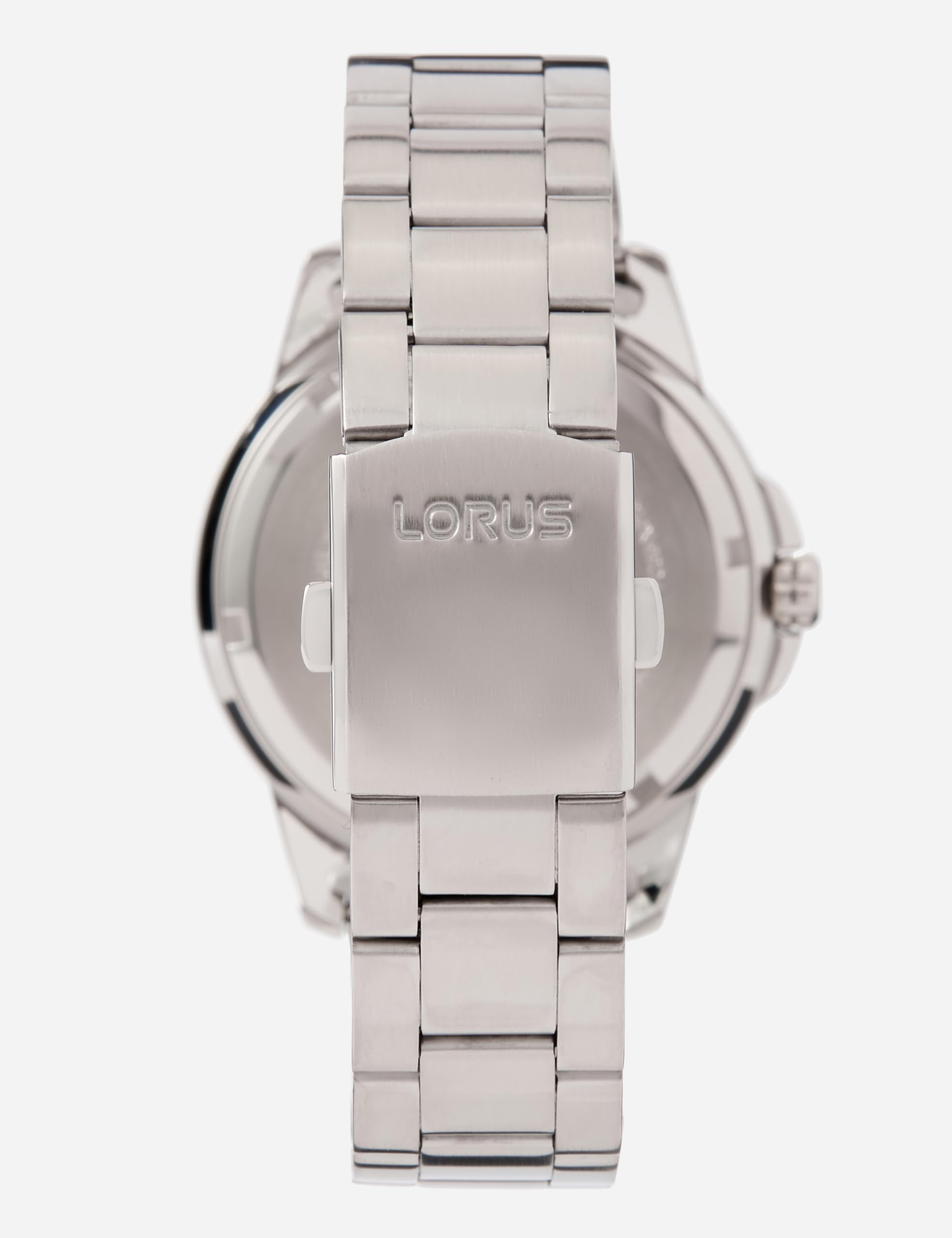 Lorus Herren Analog Quarz Uhr mit Metall Armband RH355AX9, Schwarz