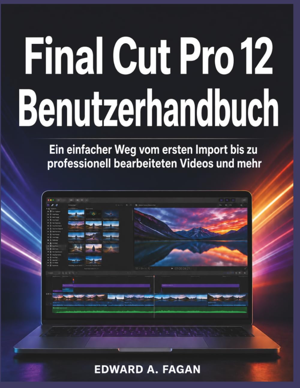 Final Cut Pro 12 Benutzerhandbuch: Ein einfacher Weg vom ersten Import bis zu professionell bearbeiteten Videos und mehr