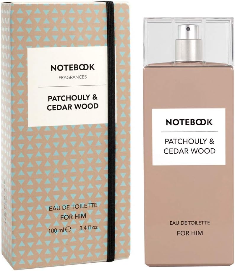 Aquolina Notebook Spa Patchouli & Cedar Wood For Men Eau De Toilette, 100 Ml