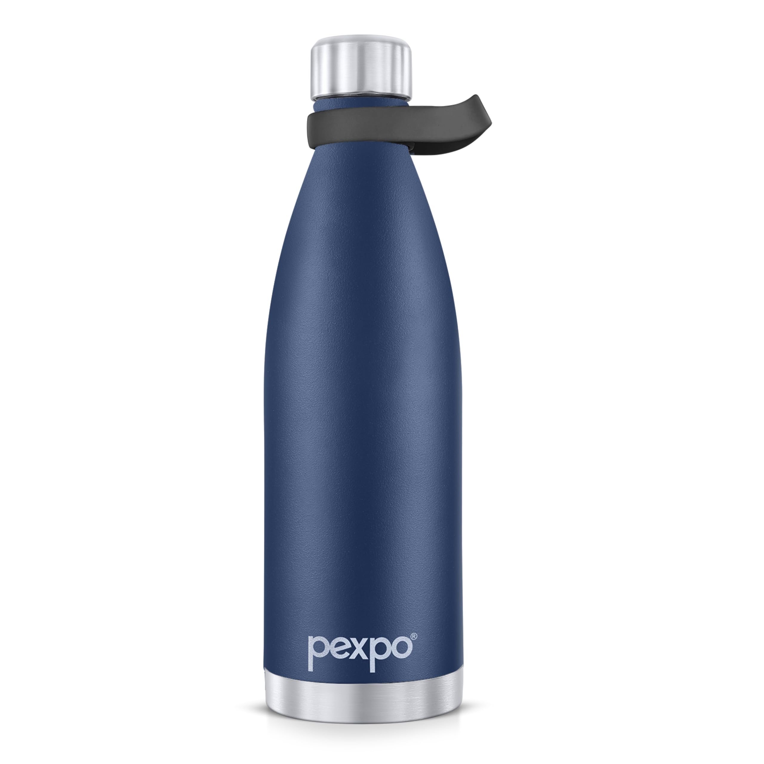 PEXPOEvok Hot & Cold Stainless Steel Water Bottle - 1000 ml DENIM BLUE