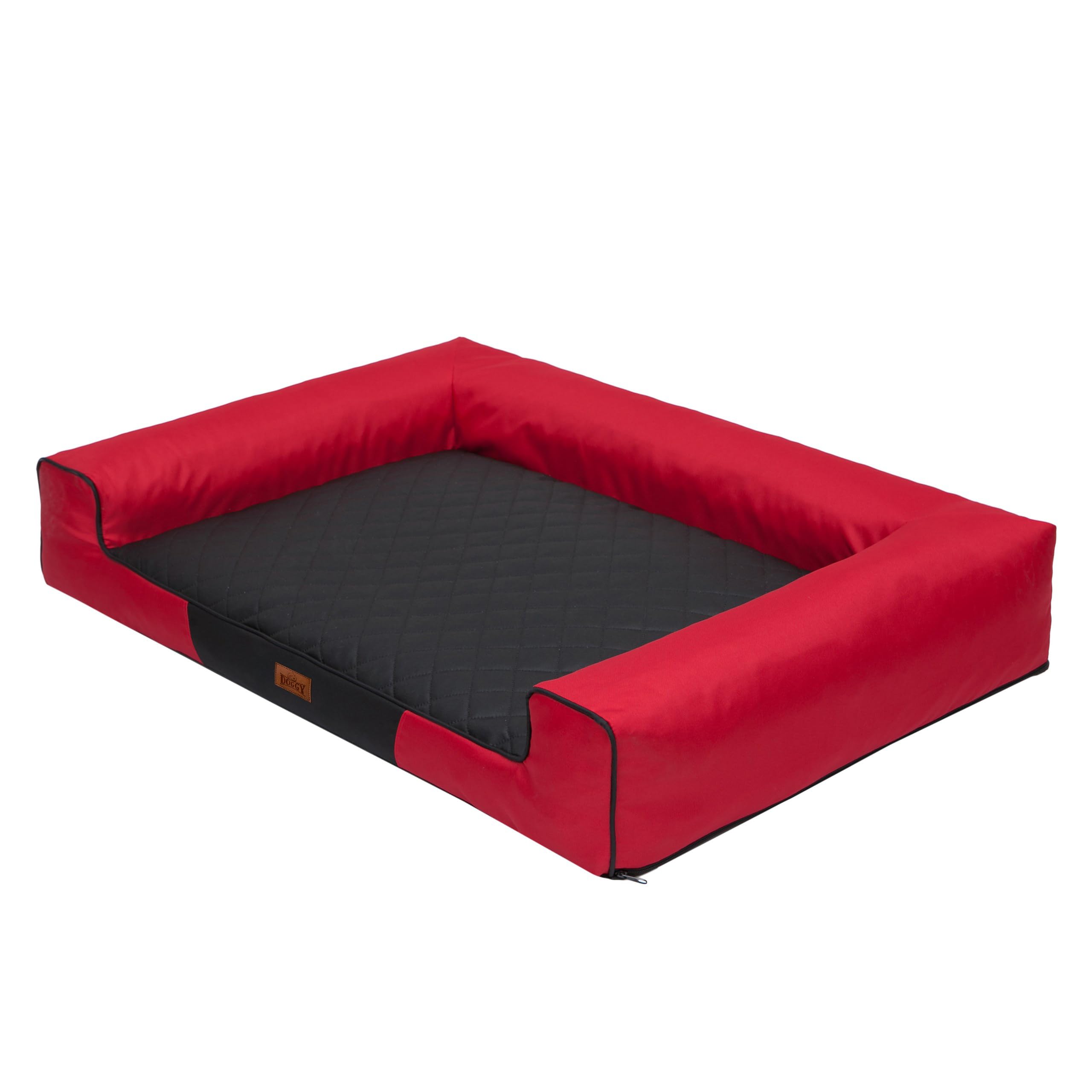 Cuccia per animali domestici, cuscino per cani, cuscino per cani, letto, divano, cuccia per cani, letto per cani, materasso per cani, materasso marrone con materasso marrone, L – 80 x 55 cm