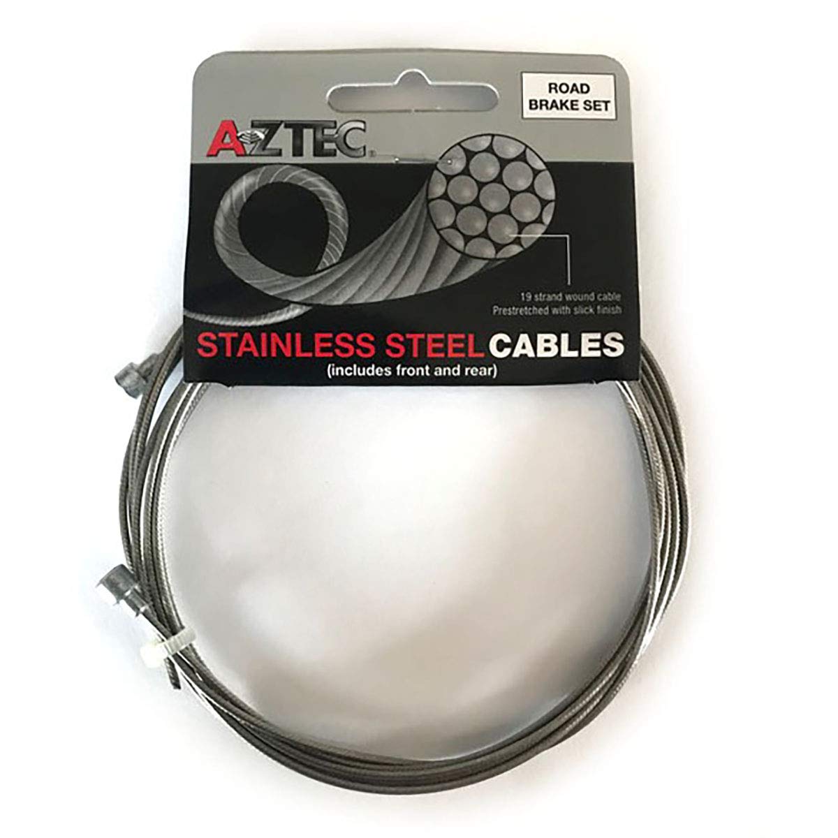 Câble de frein de route durable en acier inoxydable AZTEC