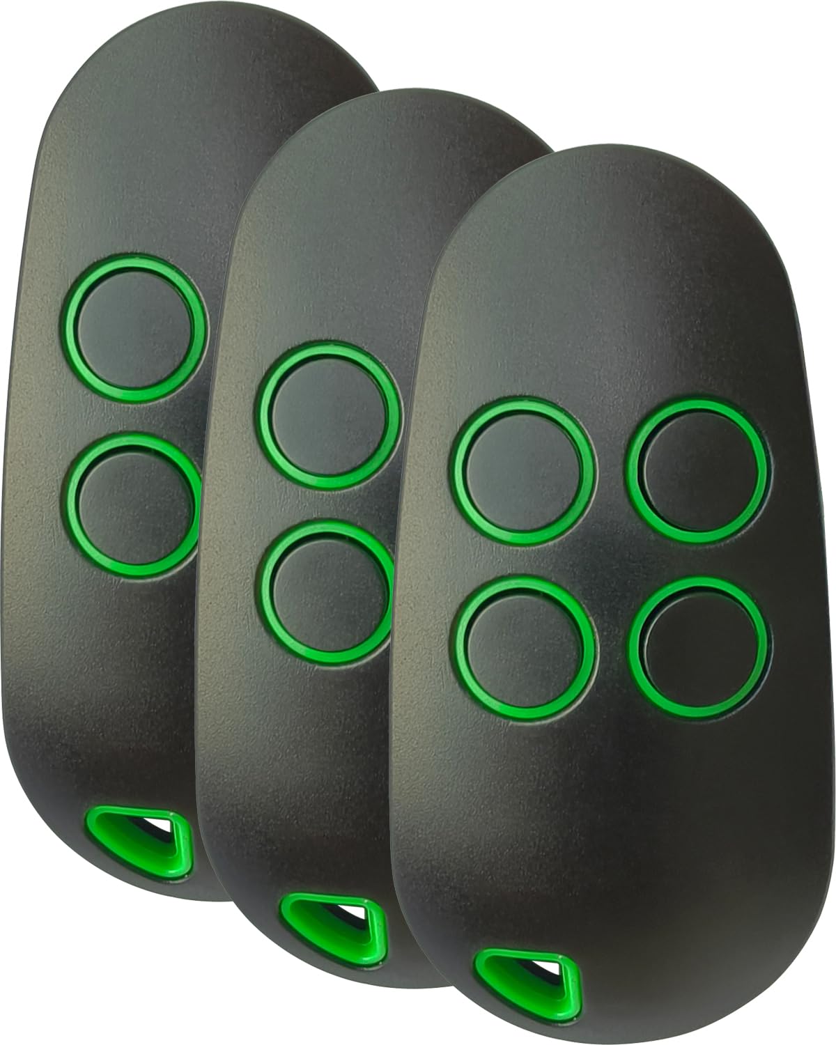 Garagentoröffner Handsender TOP44RBN Control remoto 433,92 MHz Código de rodamiento cambia en cada transmisión 4 canales, doble frecuencia 433,92 u. 868,35 MHz (estándar 868,35 MHz) 3 atascado