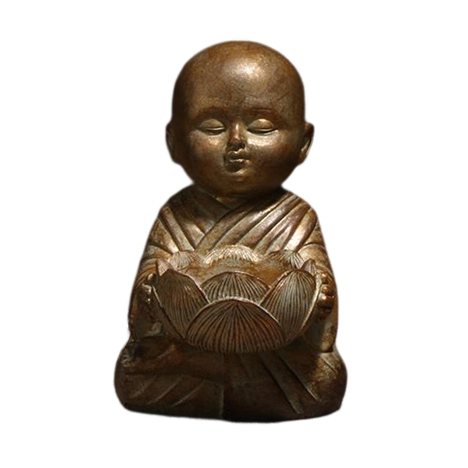 Antique Monk Figurines