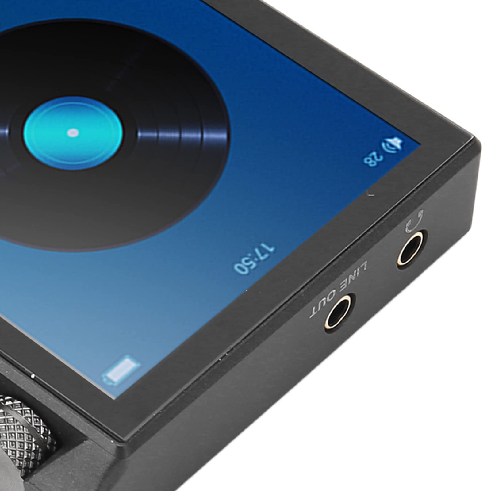 Naroote Lettore MP3 Bluetooth Lettore MP3 Portatile con Audio Lossless Ad Alta Risoluzione per 9.0, DSD Touchscreen da 4,0 Pollici per Viaggiatori (BLACK)