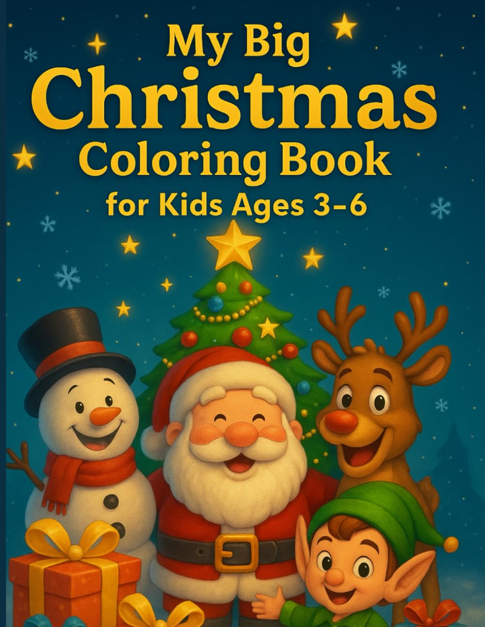 My Big Christmas Coloring Book for Kids Ages 3–6