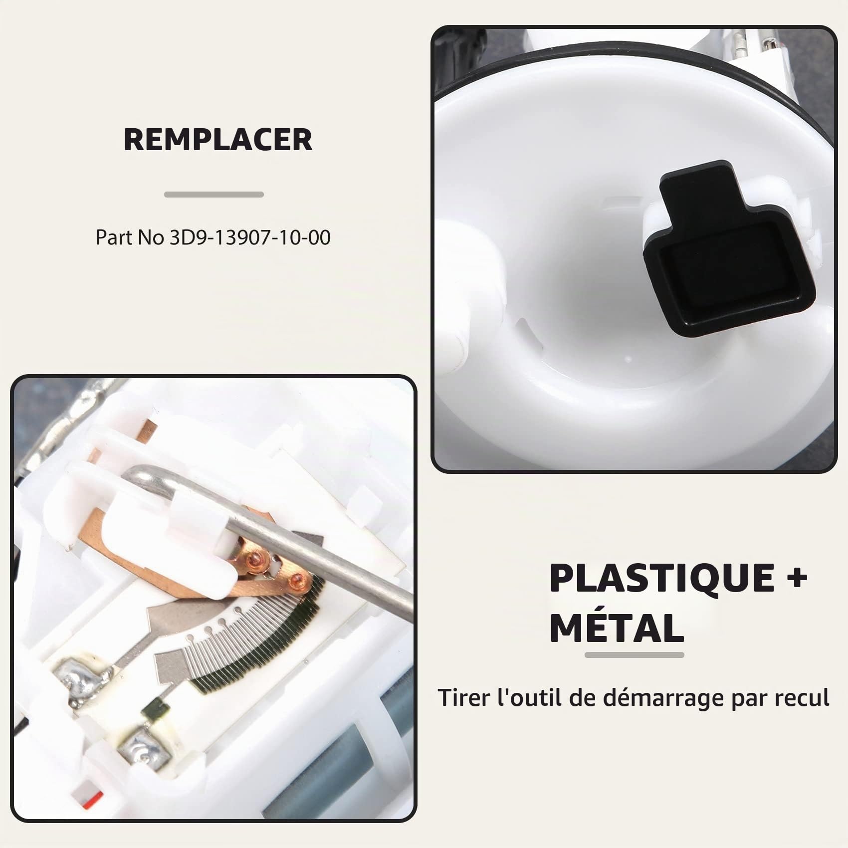 Pompe à Essence de RéServoir de Moto Assy Pompe de Transfert de Carburant pour YBR125 YBR 125 Accessoires 3D9-13907-10-00
