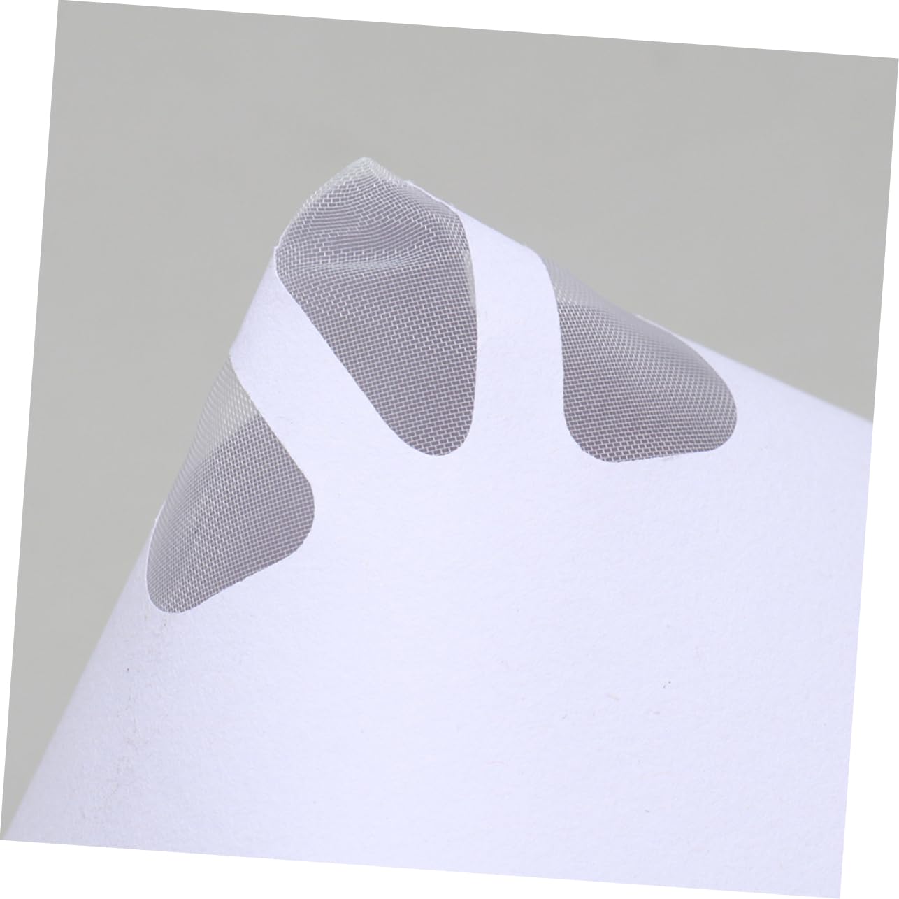 ERINGOGO 120PCS Mesh Filter Paper for Oil Paint Practical Paint Filtering Discs Multi Purpose Strainers for Home Use for Chemistry Applications White