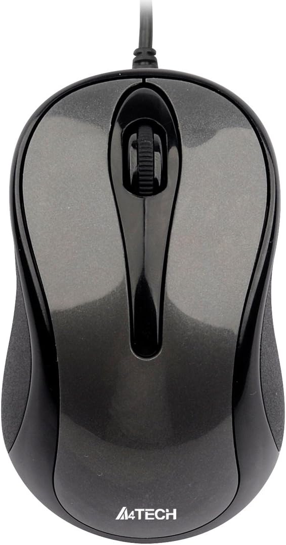 Gembird Mouse A4TECH OPT WIRED 3 Buttons Black/Silver