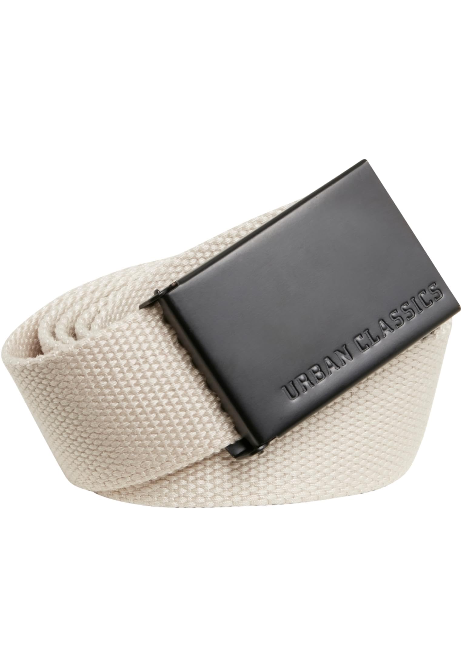 Urban Classics Canvas Belt – Unisex Gürtel aus robustem Polyester mit Metallkoppelschnalle, individuell kürzbar & verstellbar, ideal für Jeans, Cargo & Streetwear Looks