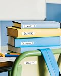 6 Rouleaux compatibles avec Nelko P21 Ruban fabricant d'étiquettes, blanc,14x40mm, Remplacement de ruban d'étiquette thermique pour Nelko P21,NADAIIN N12,ORGBRO X1,ORGSTA S001, POLONO P31S Marqueur d'étiquettes 180 Étiquettes/Rouleau